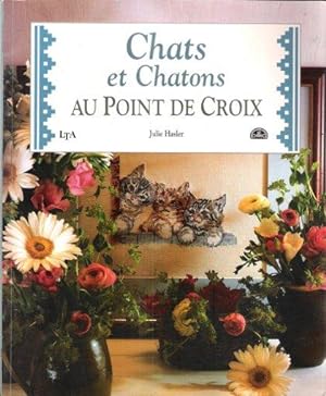 Image du vendeur pour Chats et Chatons au Point De Croix mis en vente par Au vert paradis du livre