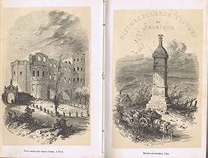 HISTOIRE DE L`ARCHITECTURE EN Belgique (nur Bd. 1 (von 2)) - Originalausgabe 1852 -