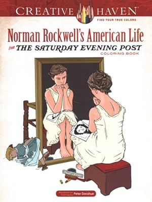 Seller image for Norman Rockwell's American Life from the Saturday Evening Post Coloring Book for sale by GreatBookPricesUK