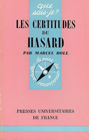 Certitudes du hasard (Les), "Que Sais-Je ?" n°3