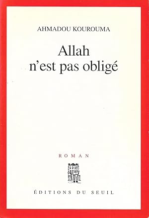 Allah n'est pas obligé, roman