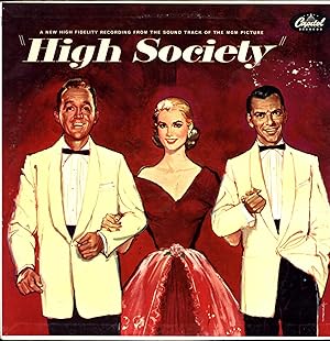 Imagen del vendedor de A New High Fidelity Recording From the Sound Track of the M-G-M Picture 'High Society' (VINYL SOUNDTRACK LP) a la venta por Cat's Curiosities