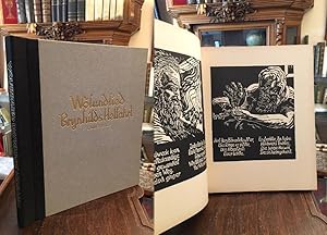 Das Wölundlied - Brynhilds Helfahrt : Edda-Blockbücher Klaus Wrage. Nach der Übersetzung Felix Ge...