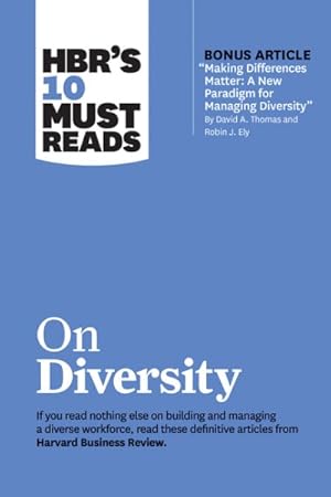 Seller image for HBR's 10 Must Reads on Diversity for sale by GreatBookPrices