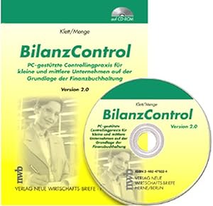 Bild des Verkufers fr BilanzControl. CD- ROM fr Windows 3.X oder 95 zum Verkauf von Versandantiquariat Felix Mcke