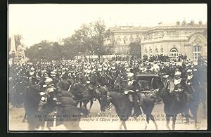 Cartolina Les Journées Italiennes 1903, Le Roi et la Reine., König und Königin von Italien