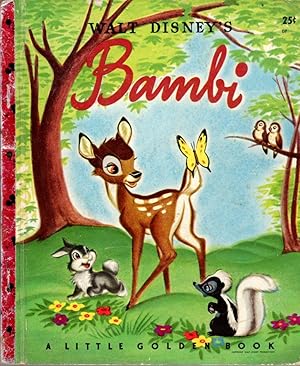 Imagen del vendedor de Walt Disney's Bambi (A Little Golden Book) a la venta por Clausen Books, RMABA