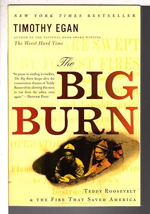 Seller image for THE BIG BURN: Teddy Roosevelt and the Fire that Saved America. for sale by Bookfever, IOBA  (Volk & Iiams)