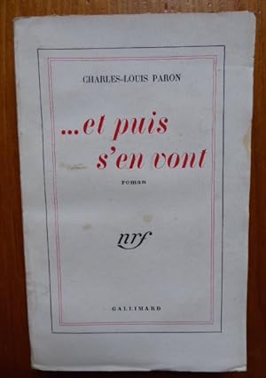 Seller image for et puis s'en vont for sale by Librairie des Possibles