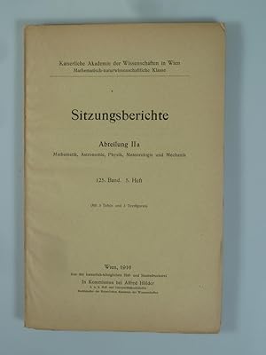 Bild des Verkufers fr Das Bogenspektrum des Yttriums, des Erbiums und ihrer Zwischenfraktion. zum Verkauf von Antiquariat Dorner