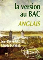 Seller image for La Version Au Bac : Anglais for sale by RECYCLIVRE