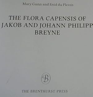 Bild des Verkufers fr The Flora Capensis of Jakob and Johann Philipp Breyne zum Verkauf von Chapter 1