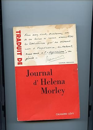 JOURNAL DE HELENA MORLEY .Traduit du portugais par Maryse Meyer