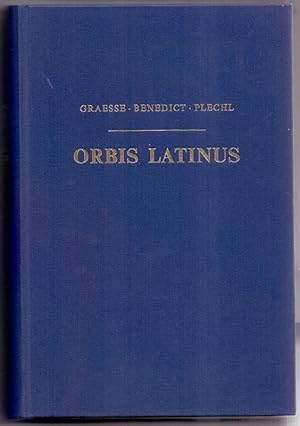 Orbis Latinus. Lexikon lateinischer geographischer Namen. Handausgabe. Lateinisch-Deutsch, Deutsc...