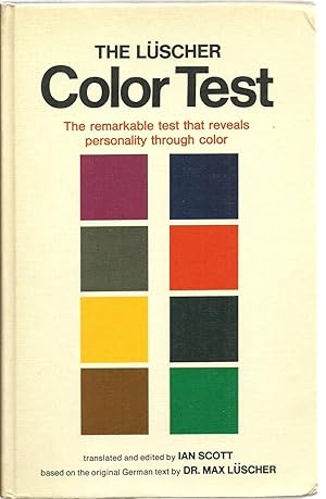 Seller image for The Luscher Color Test for sale by Sabra Books