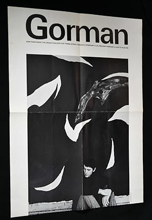 Image du vendeur pour Richard Gorman New Paintings Isaacs Gallery 1964 Exhibition Poster mis en vente par Canadian Art Books