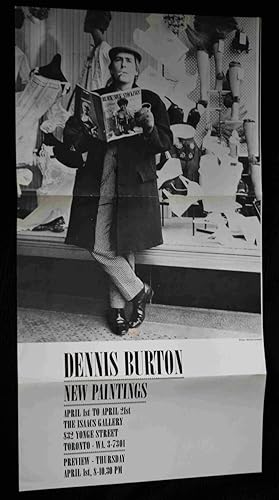 Dennis Burton Isaacs Gallery 1965 Exhibition poster