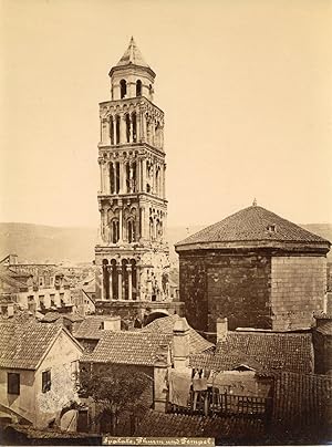 Croatie, Split, Turm und temple