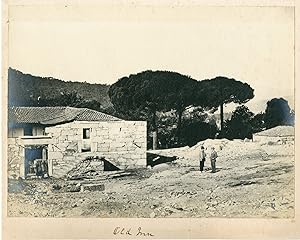 Portugal, vieille auberge, environs de Vigado en 1888