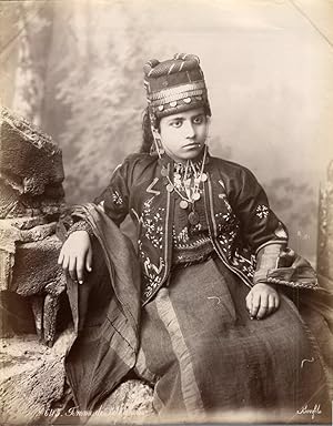 Bonfils. Palestine, Femme de Bethléem