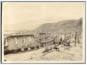 Martinique, Saint-Pierre, Ruines du Lycée