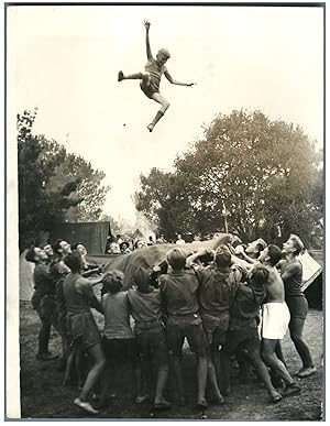 Moisson, jamboree de 1947, les jeunes scouts tchèques