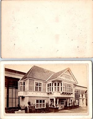 France, Paris, Exposition Universelle 1878, Façade de la section anglaise