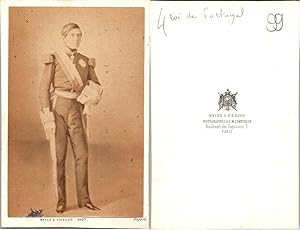 CDV Mayer & Pierson, Paris, Pierre V roi de Portugal, circa 1860