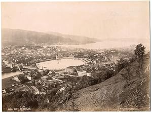 Seller image for Knudsen knud, Norvge, Norway, Bergen, vue panoramique for sale by photovintagefrance