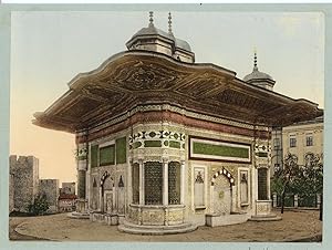 Constantinople. Fontaine Sultan Ahmed.