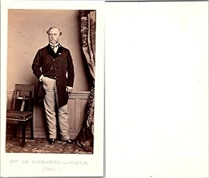 CDV Philippe baron de Carayon-Latour, homme politique, député du Tarn, circa 1860