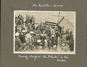 Seller image for Ecosse, Leith,  bord de l'Atlantis, juillet 1930 for sale by photovintagefrance