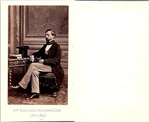 CDV Léonce comte Hallez-Claparède, homme politique, député du Bas-Rhin, circa 1860