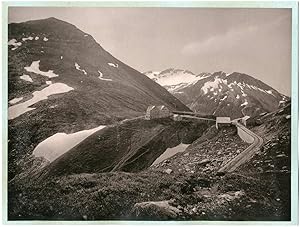 Suisse, Schweiz, Alpes, Col de la Furka, Hôtel Furka, circa 1895