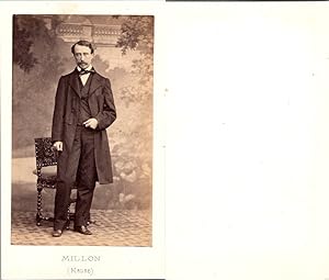 CDV Claude Millon, homme politique, député de la Meuse, circa 1860