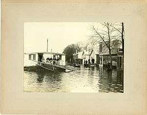 Crue de la Seine 1910, Sartrouville et environs