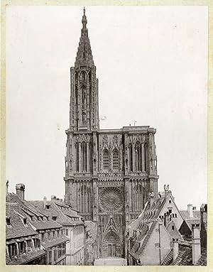 France, Strasbourg, la cathédrale Notre-Dame