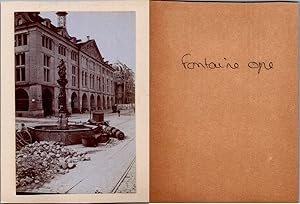 Suisse, Schweiz, Berne, Fontaine de l'Ogre sur la Kornhausplatz, circa 1899