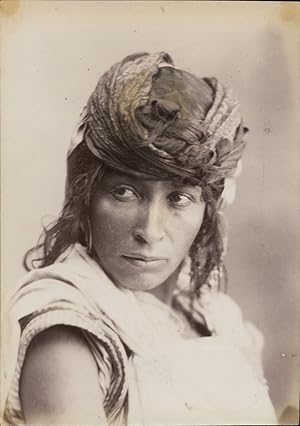 Maghreb, Portrait femme, ca.1880, Vintage albumen print