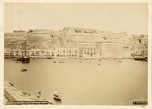 Agius Horacio, Malte, Malta, battery & custom house