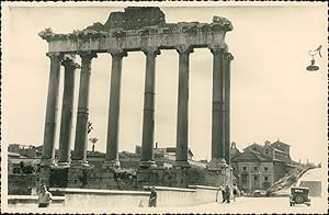 Italie, Rome, Le Forum, ca.1952, Vintage silver print