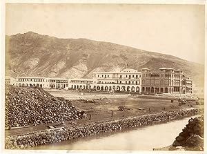 Yemen, Aden, vue sur générale de la ville, hôtel de l'Europe