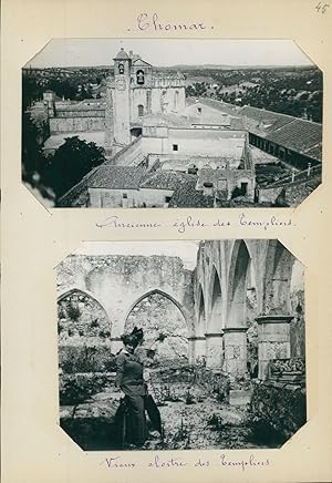 Portugal, Tomar, église et cloitre des templiers