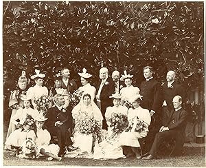 Mariage, vers 1900