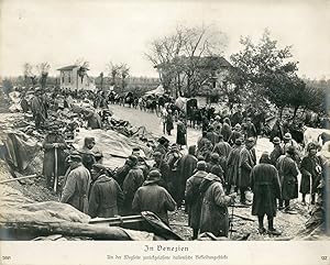 Italie, Vénétie, Armée Allemande, prisonniers Italien et Français