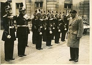 Paris novembre 1948, le maréchal Montgomery à Matignon