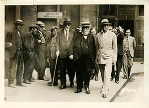 Paris, Henry Chéron visite le palais de Justice