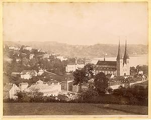 Suisse, Lucerne, Luzern, Panorama vom Allen Winder