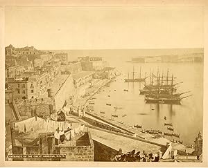 Agius. Malta, Entrance of The Great Harbour