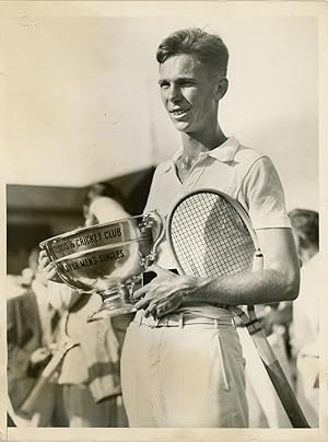 Ellsworth Vines remporte le tournoi de Jersey, 1931
